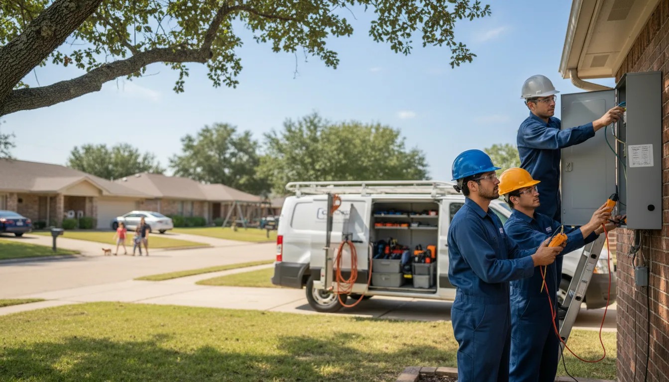 Certified electrician providing emergency electrical services in Gackle, ND